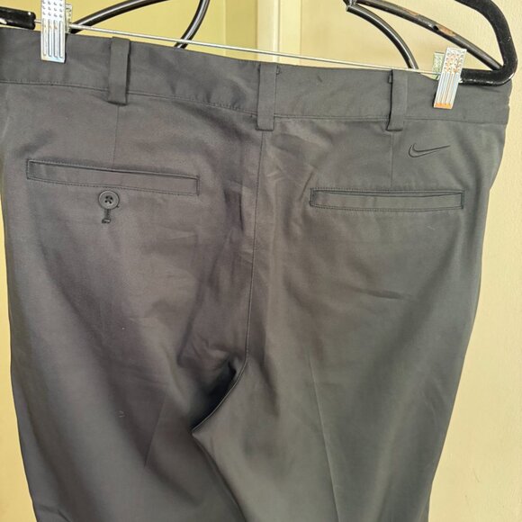 NIKE DRI FIT GOLF PANT SIZE 34X 30 BLACK STRETCH - Picture 5 of 5